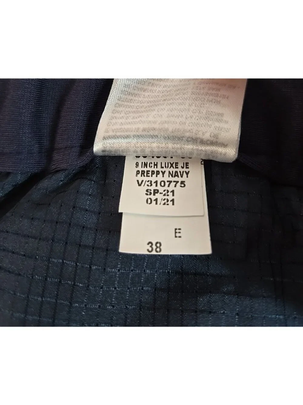 Banana Republic City Luxe Men's Preppy Shorts Navy Size 38
